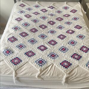 Granny square blanket
